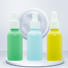 Screen Printing 5ml 120ml 50ml Glass Bottle With Dropper Leakage Proof